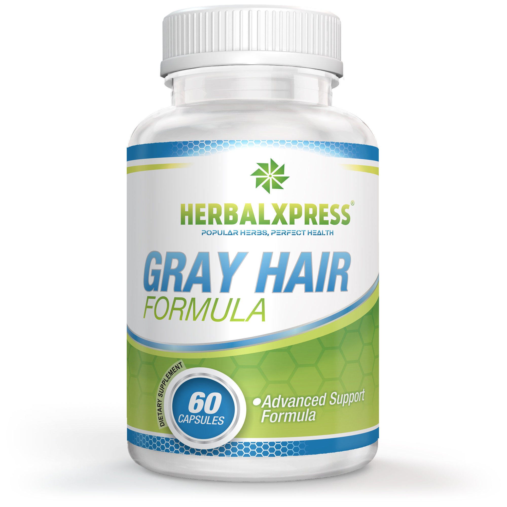 Herbalxpress Anti-Gray Hair Formula 60 Capsules  
